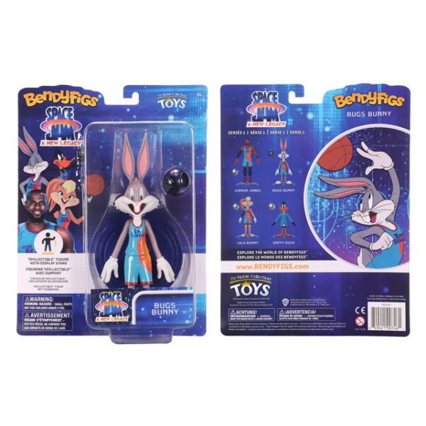 Bugs Bunny - Articulated character Bendyfigs - Space Jam