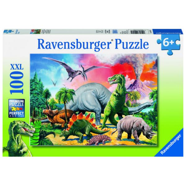 Puzzle XXL da 100 Pezzi - Dinosauri