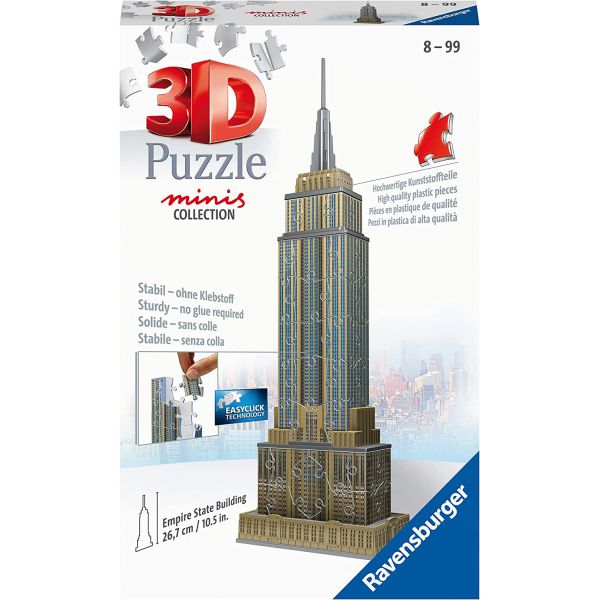 Puzzle 3D da 54 Pezzi - Empire State Building