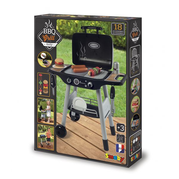 Barbecue Grill with 18 Accessories