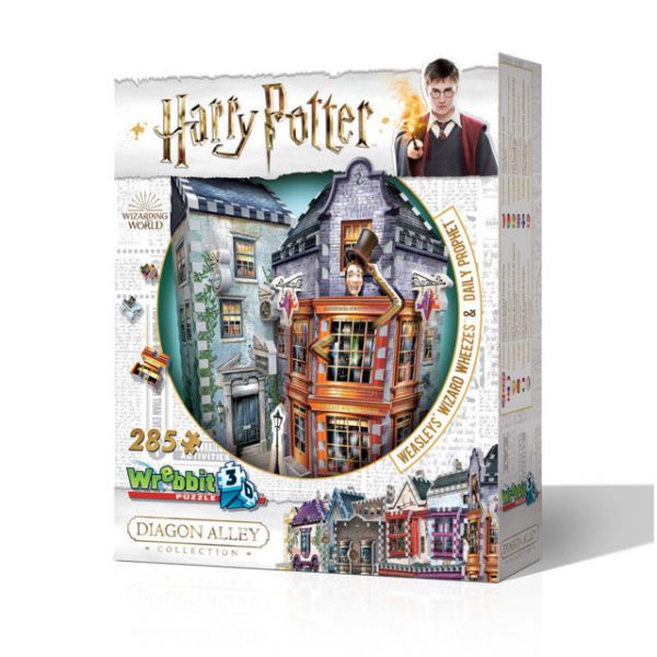 Weasleys Wizard Wheezes and Daily Prophet - Wrebbit 3D puzzle - Harry Potter