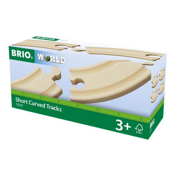 BRIO - Short Curved Tracks