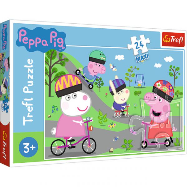 24 Piece Maxi Puzzle - Peppa Pig: Peppa&#39;s Active Day