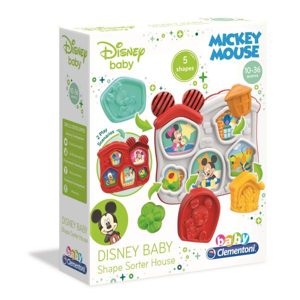 Baby Clementoni - Disney Baby: Shapes and Colors House