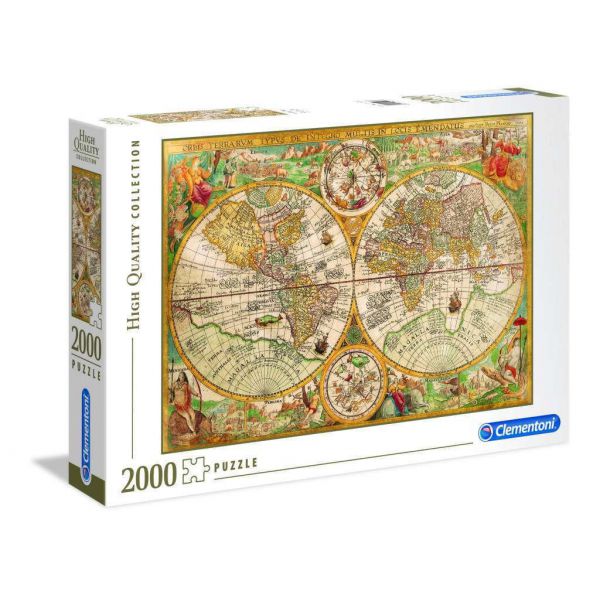 Puzzle da 2000 pezzi - High Quality Collection: Ancient Map