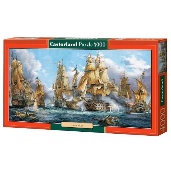 4000 Piece Puzzle - Naval Battle