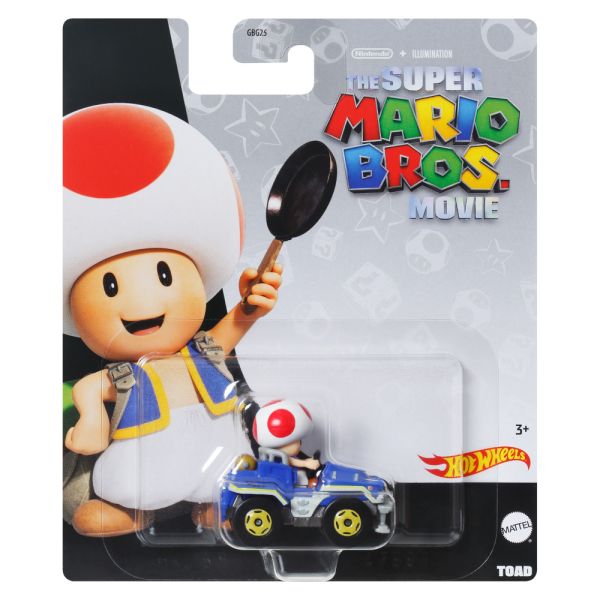 Hot Wheels - Mario Bros Movie: Toad