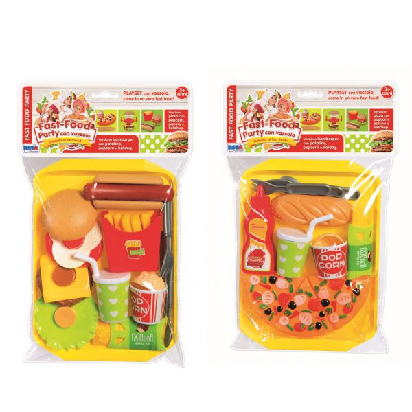 FASTFOOD PARTY BAG C. TRAYS