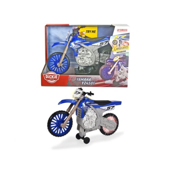 Dickie - Yamaha YZ Wheelie Riders cm. 26 with lights and sounds