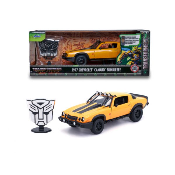 Transformers T7 Bumblebee 1:24 scale die-cast, freewheeling operation, opening parts