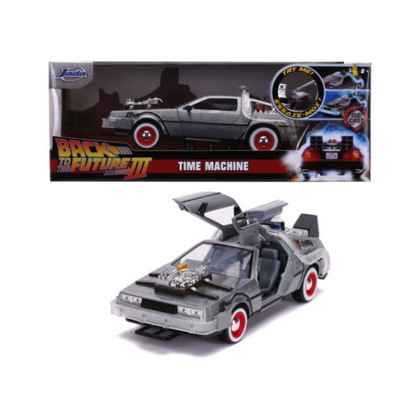 Hollywood Rides - Back to the Future 3: DeLorean with Lights (1:24 Scale)