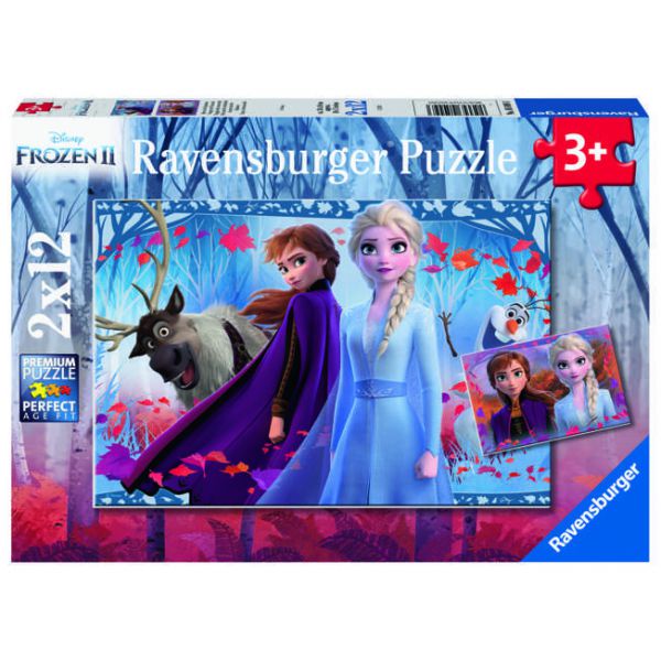 2 12 Piece Puzzles - Frozen 2