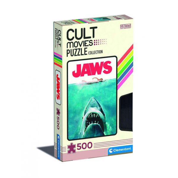 500 Piece Puzzle - Cult Movies: The Jaws