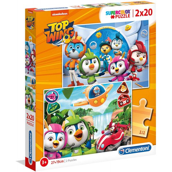 2 20 piece jigsaw puzzle - Top Wing