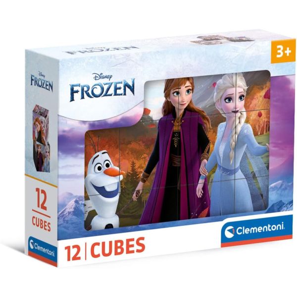 Cubi 12 Pezzi - Frozen