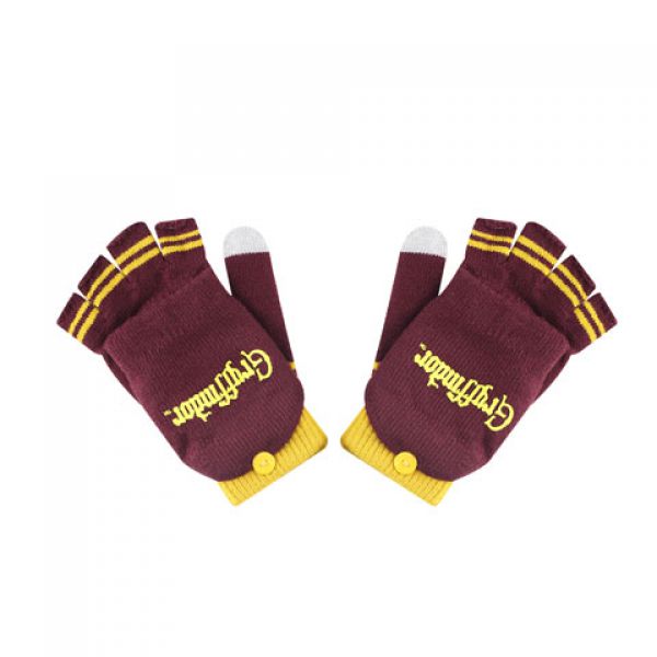 Harry Potter - Fingerless Gloves / Gryffindor Mittens