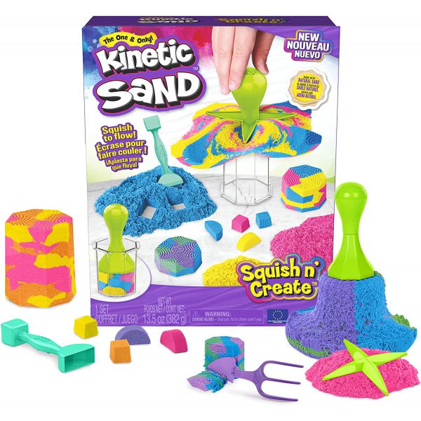 Kinetic Sand - Playset Squish N' Create