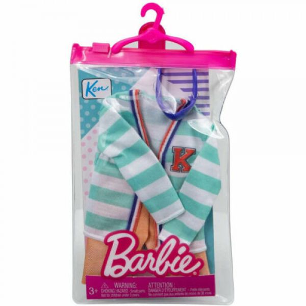 Barbie - Giacca a Righe e Pantaloncini