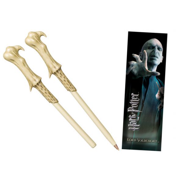 Voldemort&#39;s pen wand and bookmark