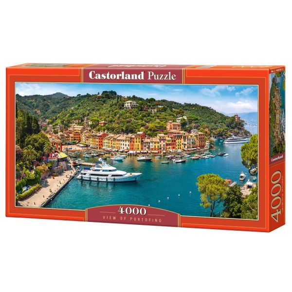 4000 Piece Puzzle - View of Portofino