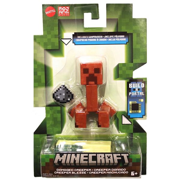 Minecraft - Damaged Creeper