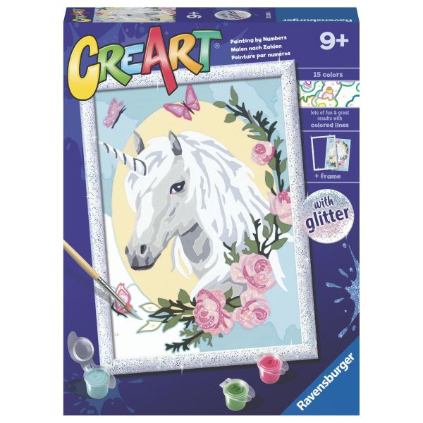 CreArt Serie D Classic - Ritratto di unicorno 