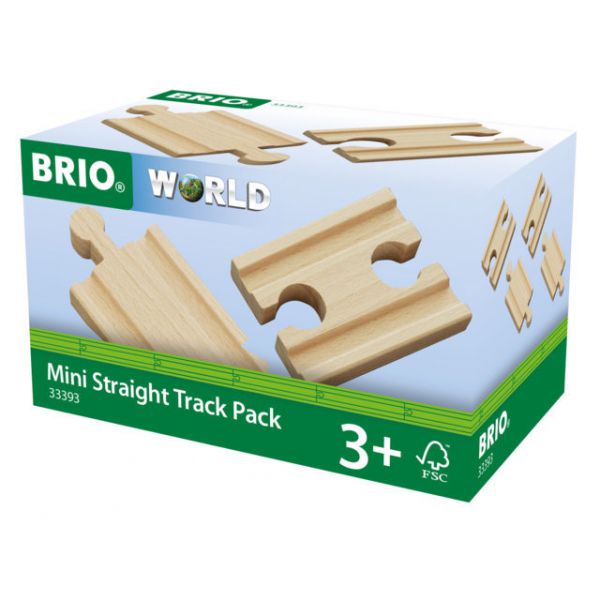 BRIO mini straight track package