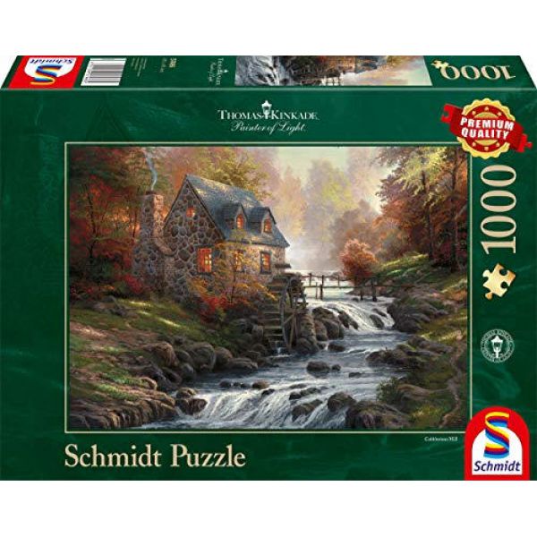 1000 Piece Puzzle - Thomas Kinkade: The Old Mill