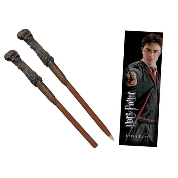 Bacchetta penna e Segnalibro di Harry Potter