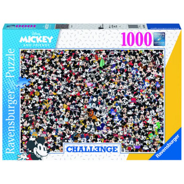 Puzzle da 1000 Pezzi - Challenge: Topolino