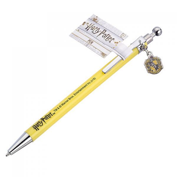 Harry Potter - Pen with Hufflepuff Pendant