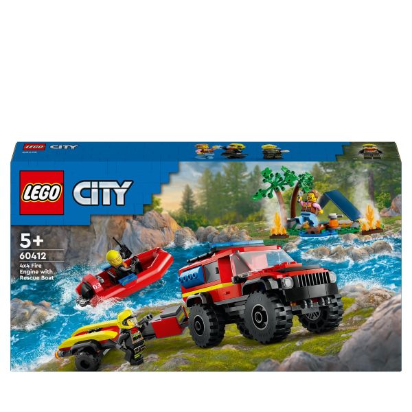City - Fire off-road vehicle and lifeboat