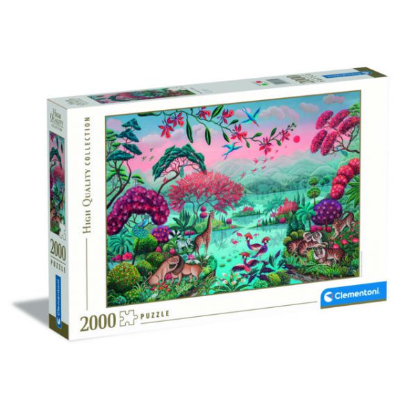 2000 Piece Puzzle - Teh Peaceful Jungle