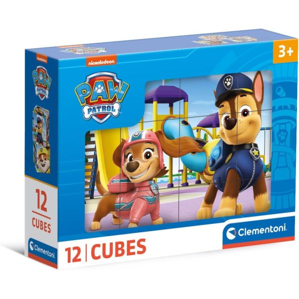 Cubes 12 pieces - Paw Patrol