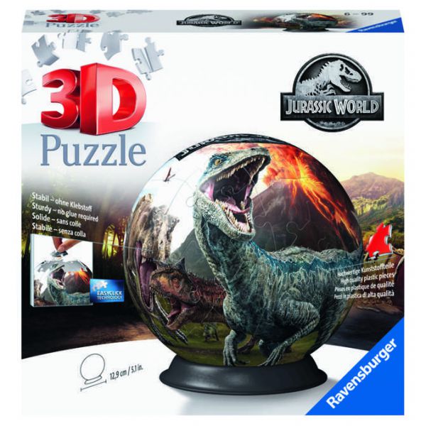 Puzzle da 72 Pezzi 3D - Puzzleball Jurassic World 