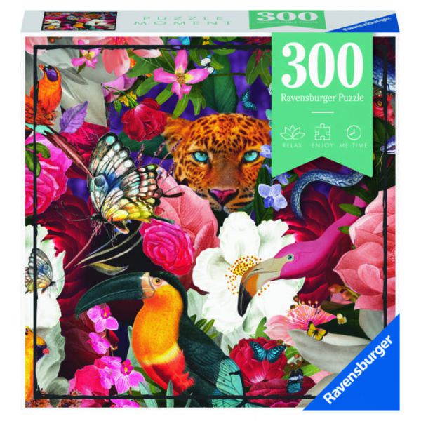 300 Piece Jigsaw Puzzle - Moment Puzzle: Flowers