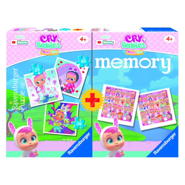 Multipack memory + 3 puzzle - Cry Babies