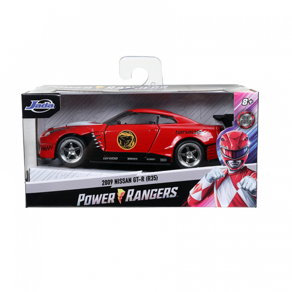 Power Rangers - 2009 Nissan GT-R R35 in Scala 1:32 Diecast