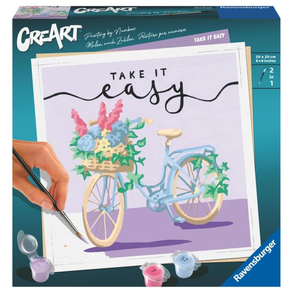 CreArt - Serie Trend Quadrati: Take it Easy