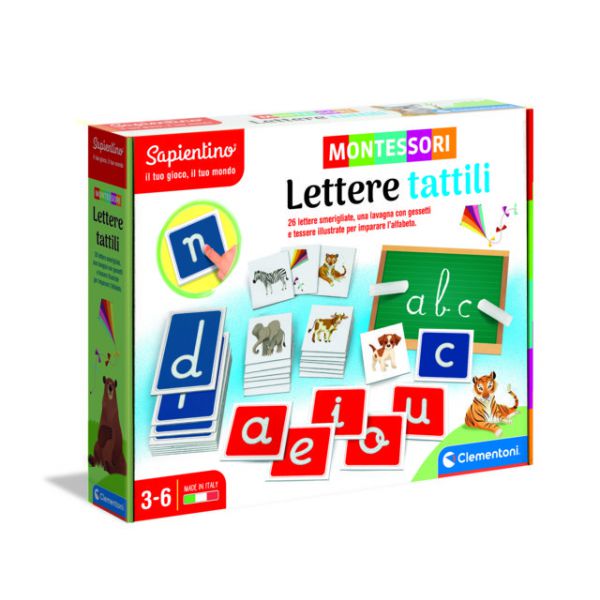 Montessori - Lettere Tattili