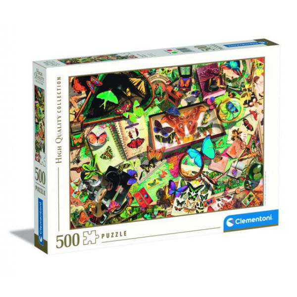 500 Piece Puzzle - The Butterfly Collector