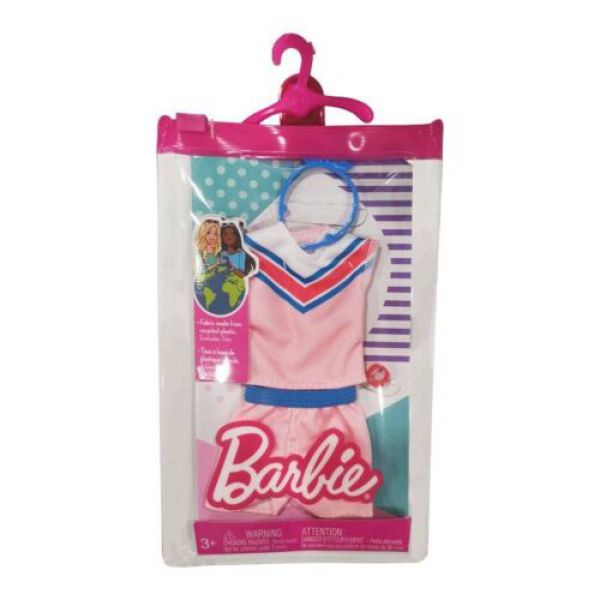 Barbie Complete Fashion Pack - Pink Shorts and T-Shirt