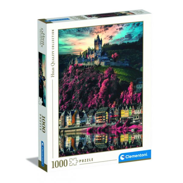 1000 Piece Puzzle - Cochem Castle