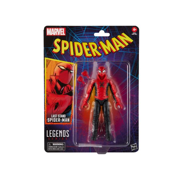 Marvel Legends - Personaggio 15 cm Spider-Man Last Stand Spider-Man