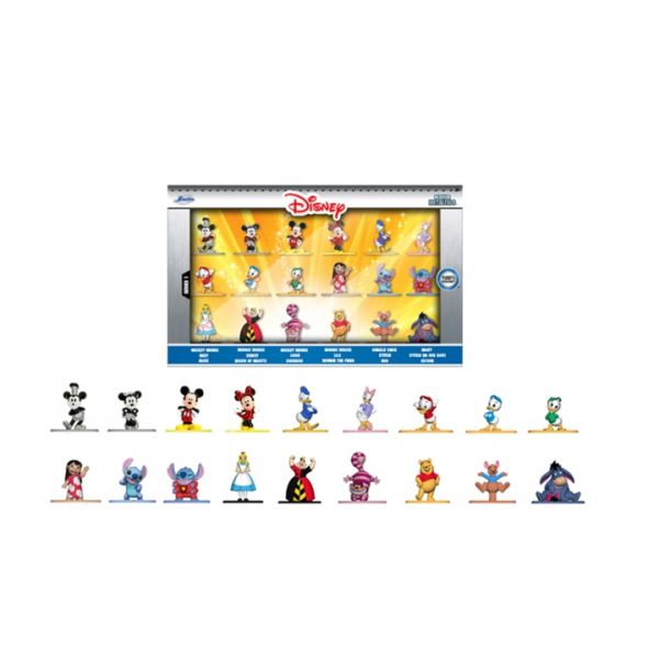 Disney Collectible Giftpack 18 characters in die cast 4 cm