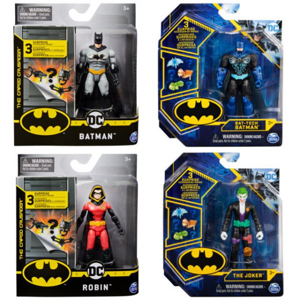 Batman Characters Batman + No Batman Scale 10 Cm Ass.To