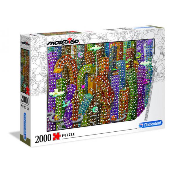 2000 piece puzzle - Mordillo: The Jungle