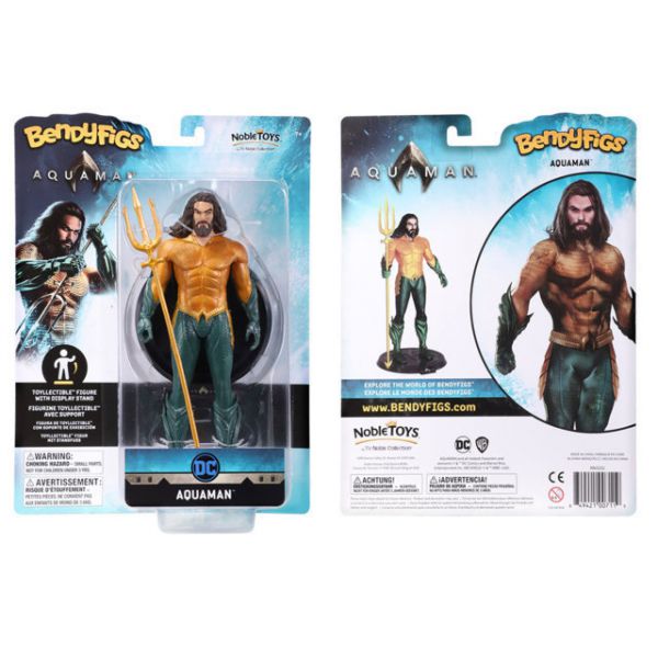 Bendyfigs - Personaggio 17 cm Aquaman