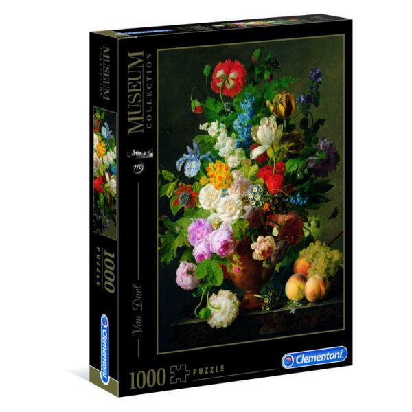 1000 Piece Puzzle - Museum Collection - Van Dael: Vase of Flowers