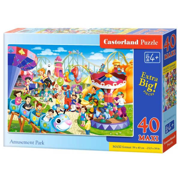 Maxi Puzzle 40 Pieces - Amusement Park